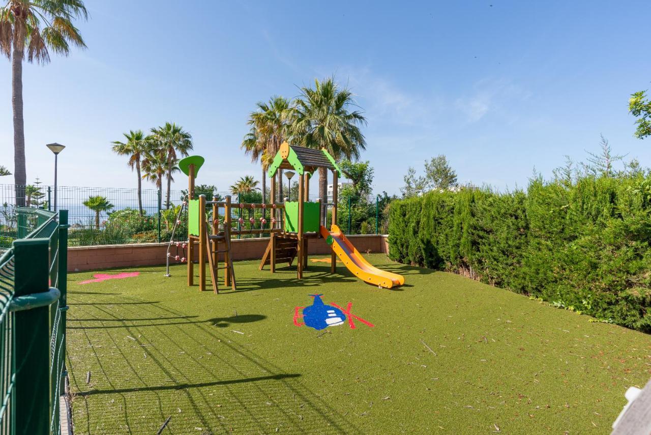 Duplex De Lujo En La Playa , Jacuzzy, Piscina, Chimenea Y Padel Apartment Benalmadena Luaran gambar
